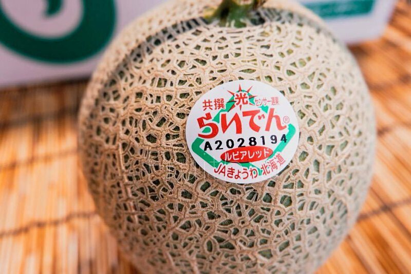 北海道雷電赤肉蜜瓜（秀）