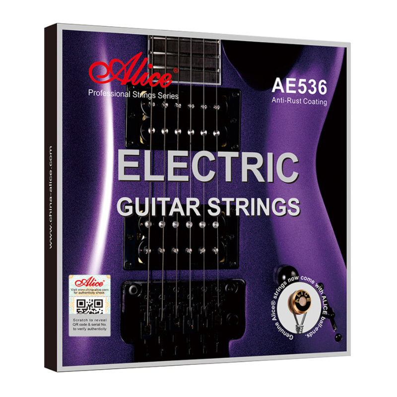 ALICE AE536 電吉他弦 防銹塗層