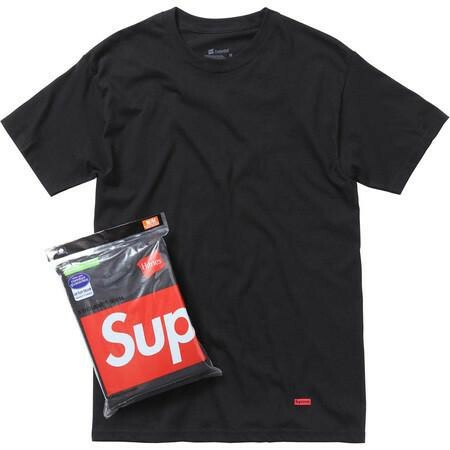 (20 ru04)SUPREME HANES TAGLESS TEE 小LOGO 素T 黑/白/紫/粉