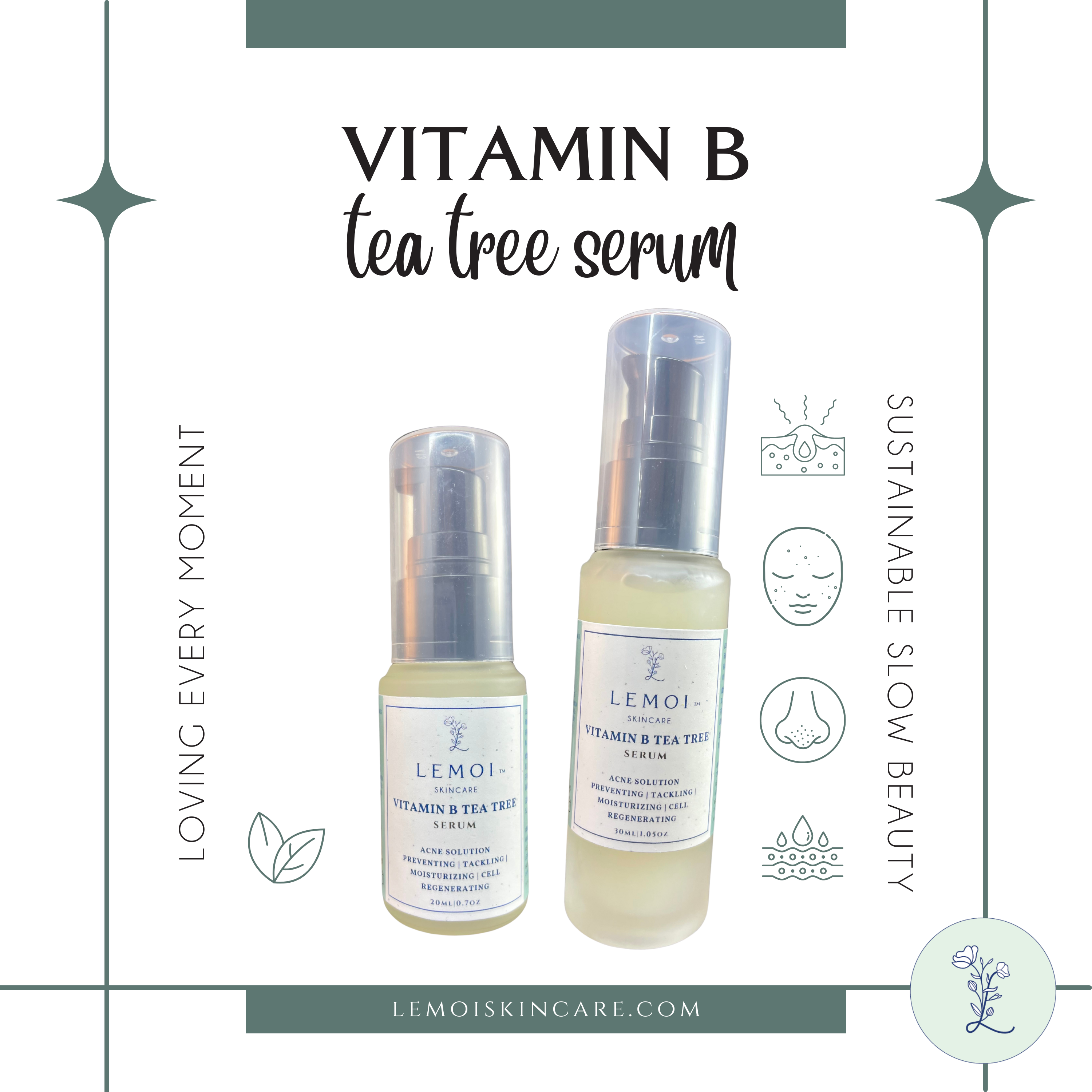 維他命B茶樹暗瘡精華素