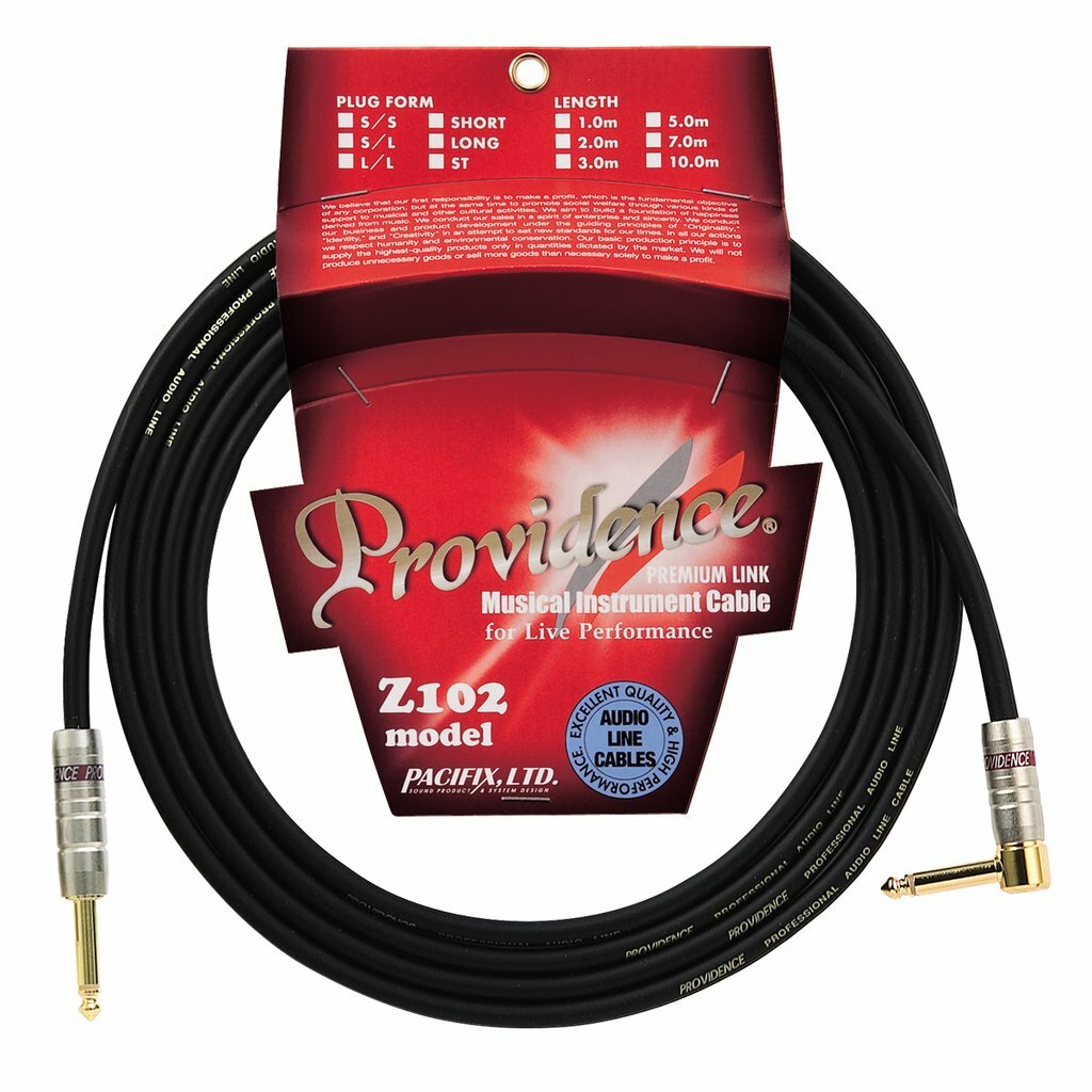 Providence Providence Z102 白金等級 Live用 樂器導線 — 三峽效果器