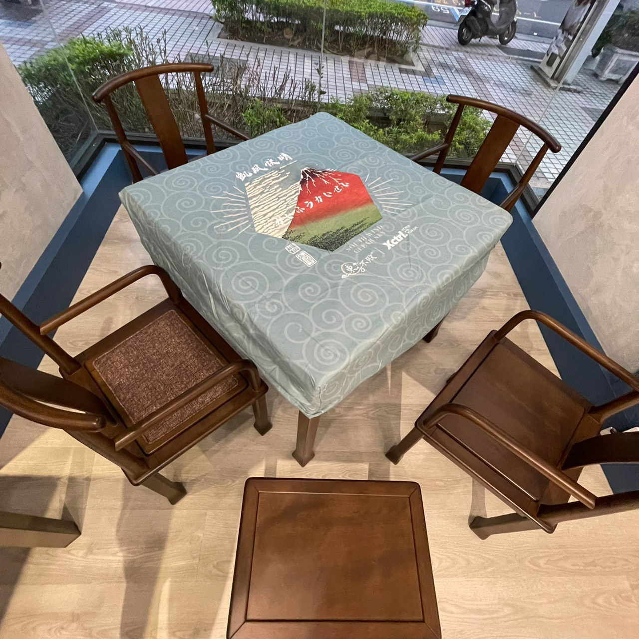 XCTRL x 東方不敗麻將桌防塵套-凱風快晴