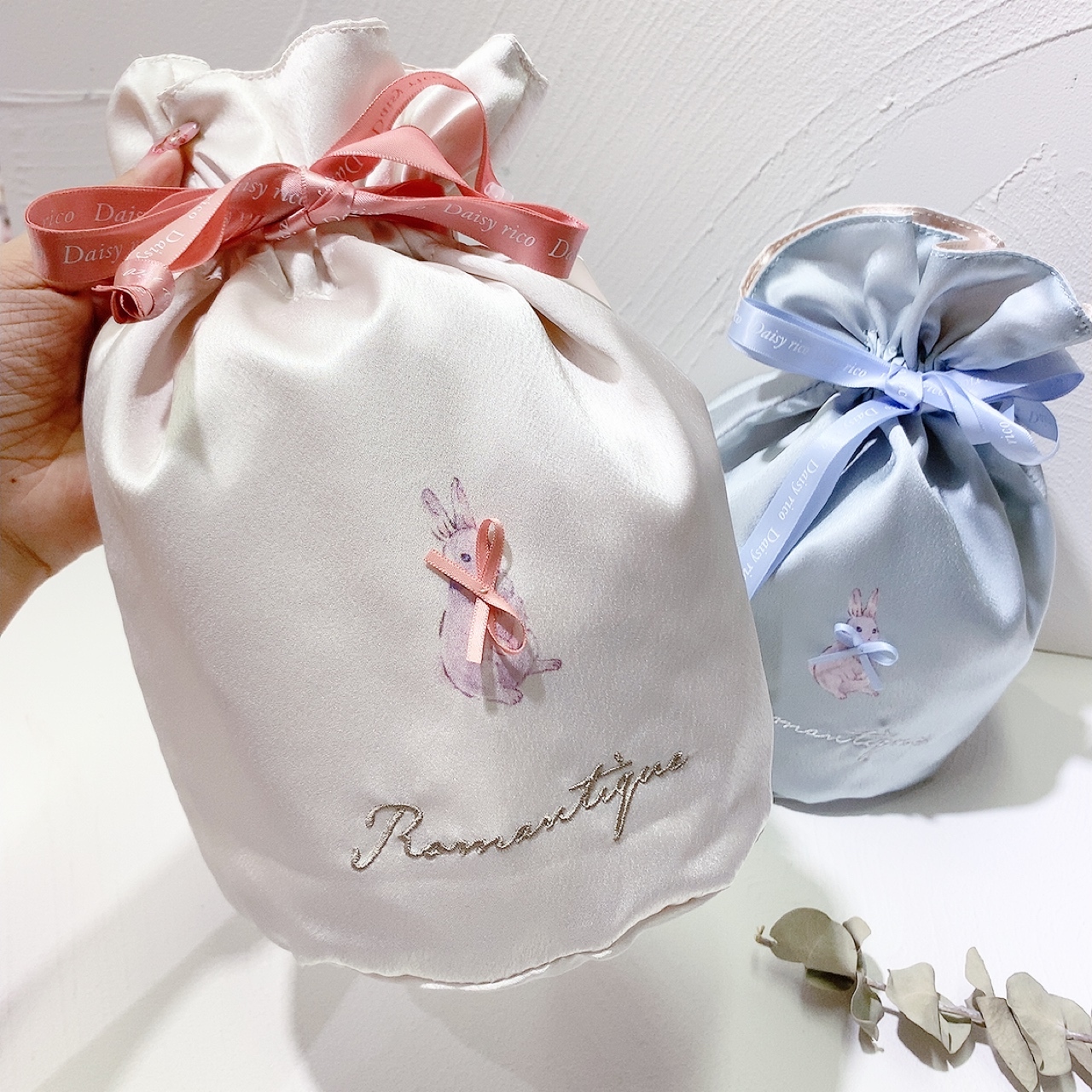 Daisy Rico 日本Romantique 兔仔收納袋