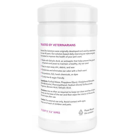 Nootie 貓犬用潔耳濕紙巾 日本櫻花味（美容護理）