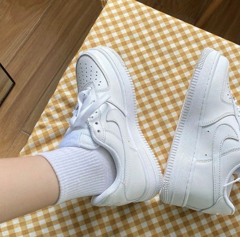 Nike air force 1 LE (GS) 全白 大童 DH2920-111 全白force