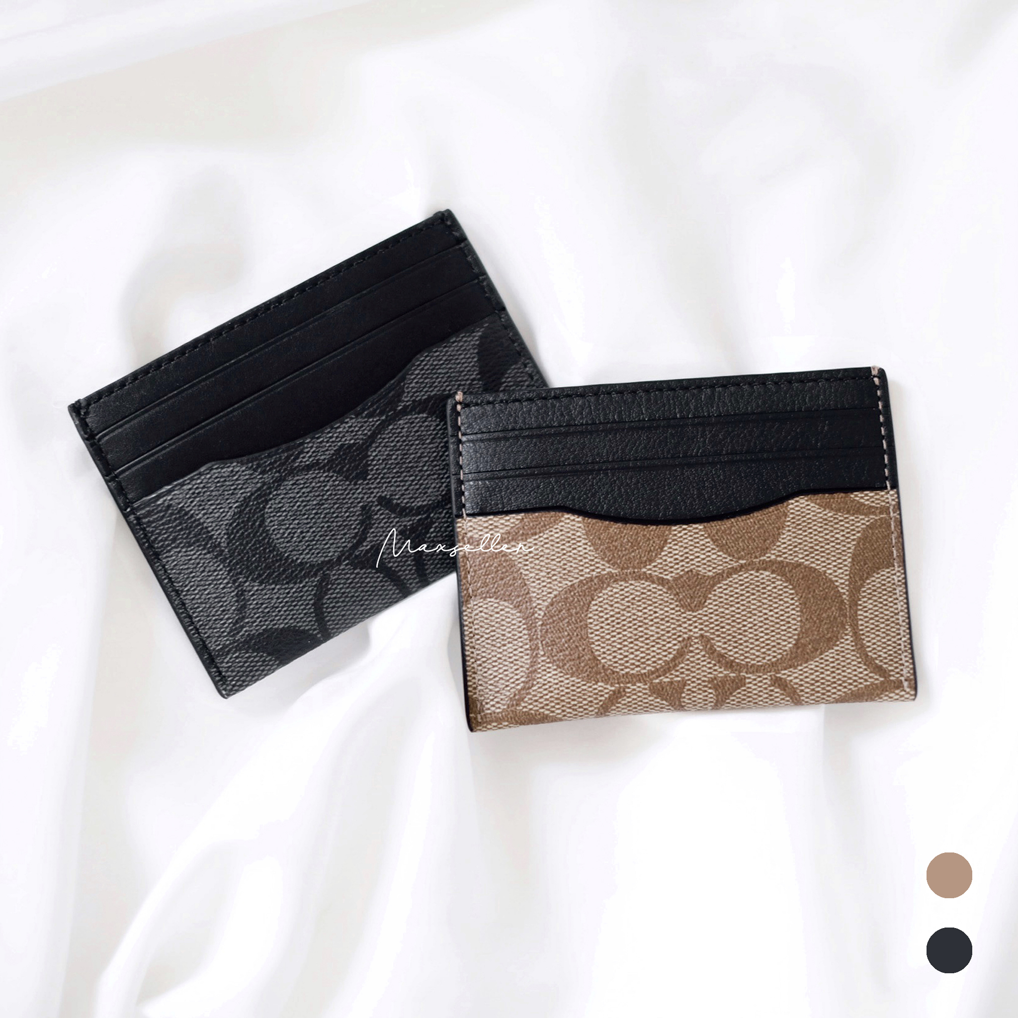 現貨｜COACH 圖案卡套｜Signature Patten Slim Id Card Case