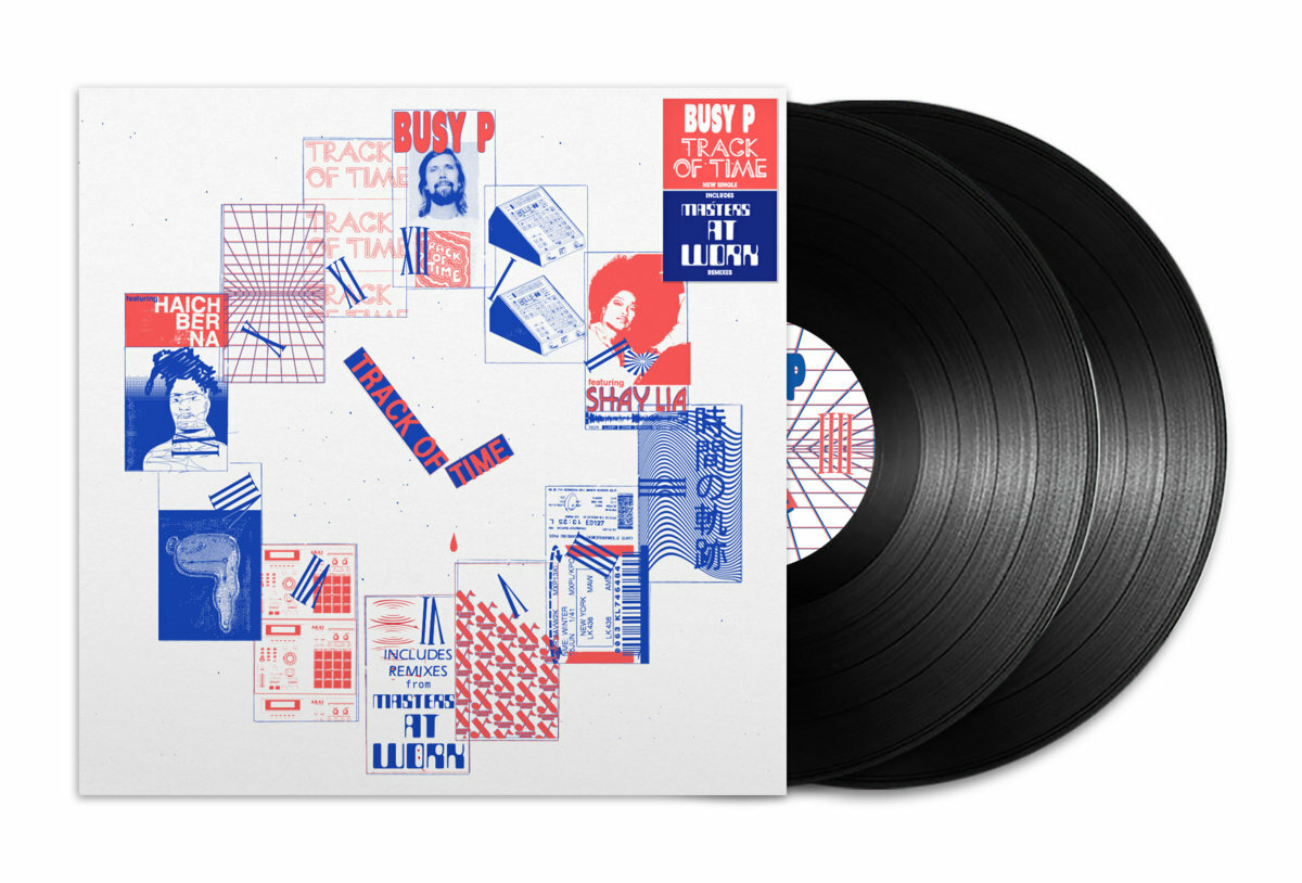 Busy P feat Haich Ber Na & Shay La《Track Of Time》（2 x 12"）