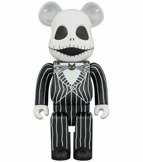 BE@RBRICK Jack Skellington 聖誕夜驚魂 傑克史克林頓 1000％ / 400+100%