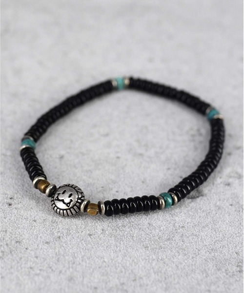 LION HEART × SunKu 聯名 手環 日本銀飾品牌 笑臉 琉璃 串珠 現貨