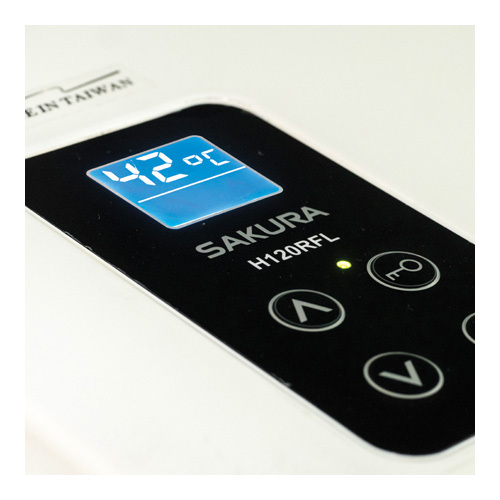 櫻花 Sakura   H120RFL‧恆溫氣體熱水爐‧12升‧煤氣‧石油氣‧背出排氣‧台灣製造‧香港行貨,原廠3年保養‧