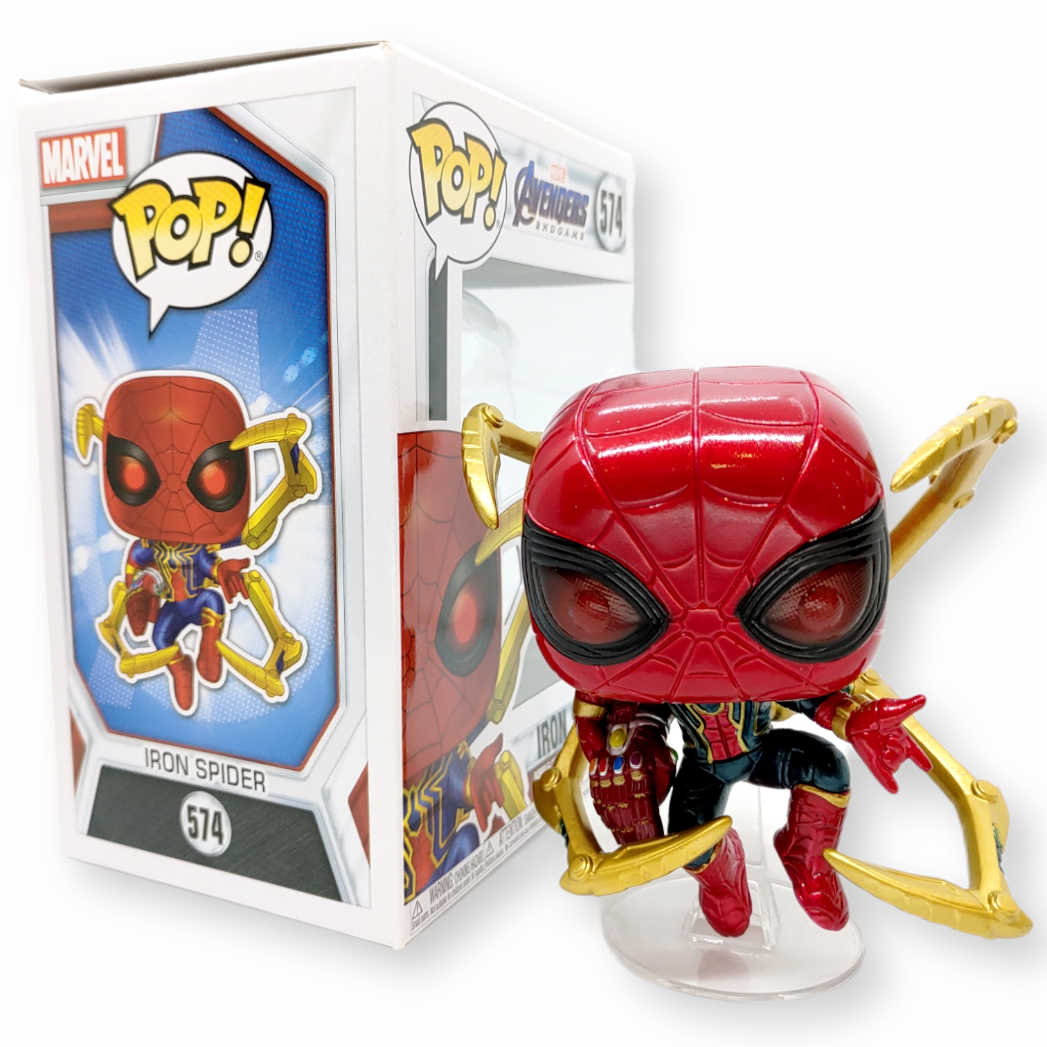 FUNKO POP<復仇者聯盟4>蜘蛛俠(開全爪)-NO.574