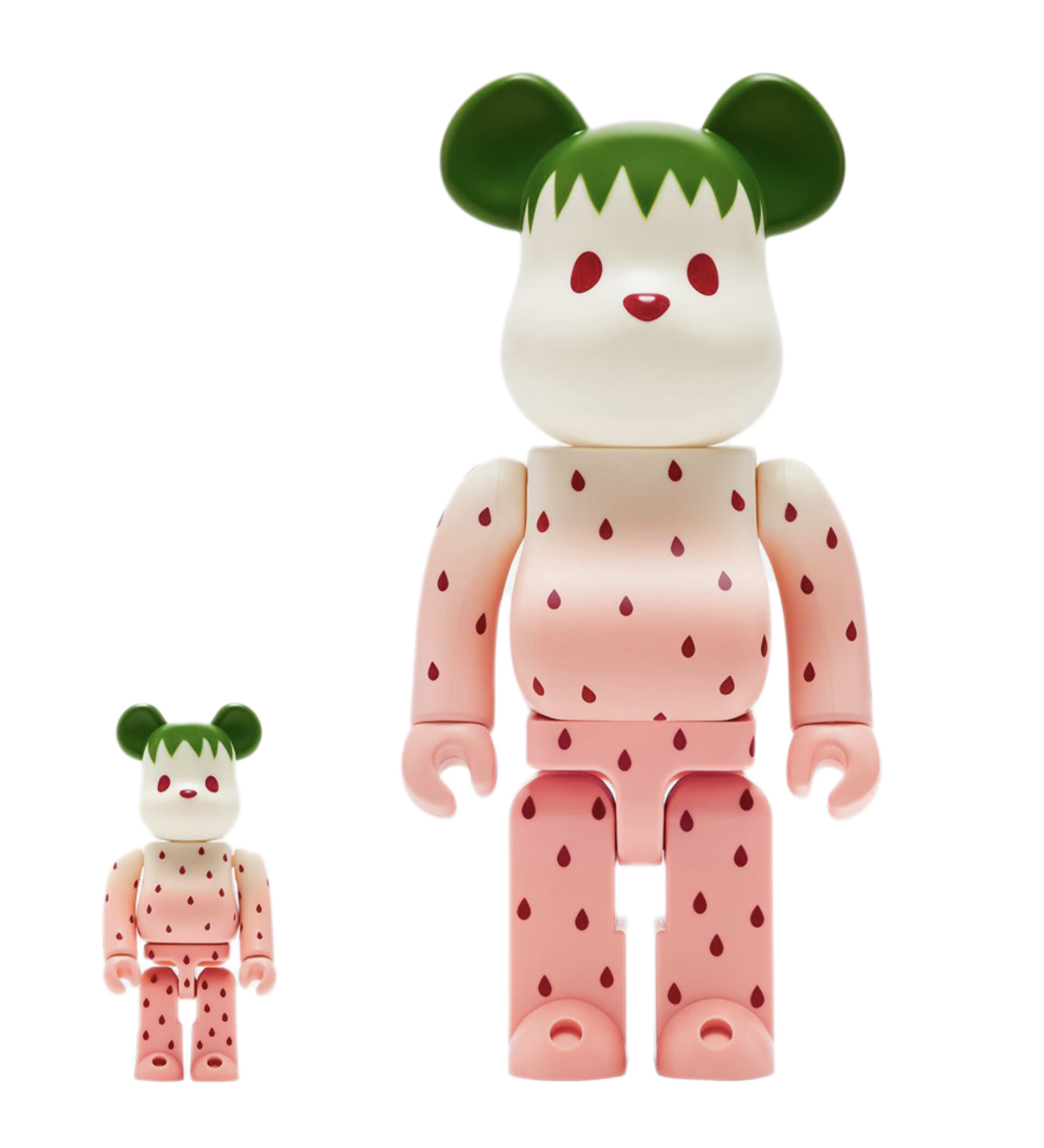 BE@RBRICK X CLOT SUMMER FRUITS SNOW STRAWBERRY 400%+100 BE@RBRICK X CLOT SUMMER FRUITS SNOW STRAWBERRY 400%+100