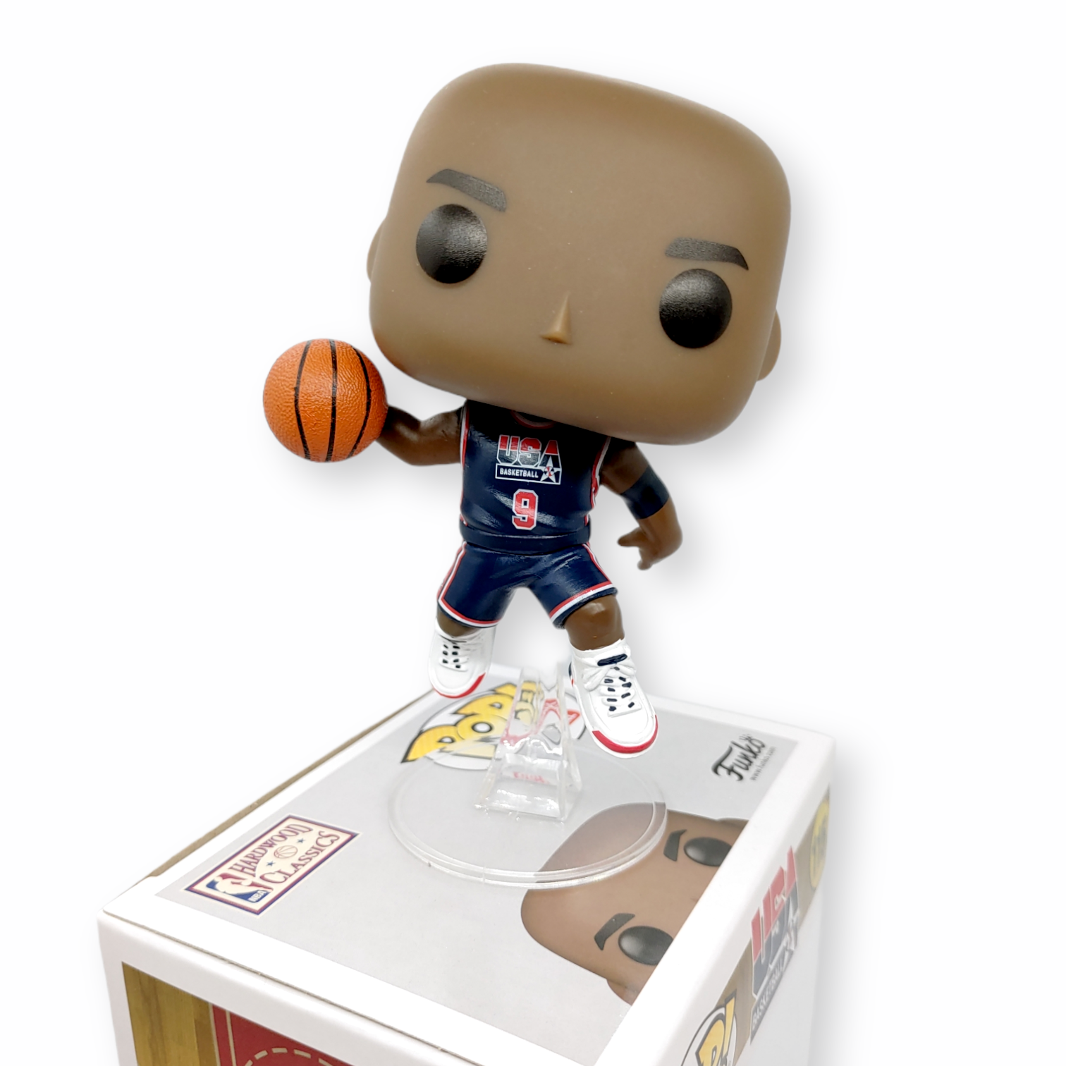 FUNKO POP<經典NBA>92USA_米高.佐敦(黑藍衫)-No.115
