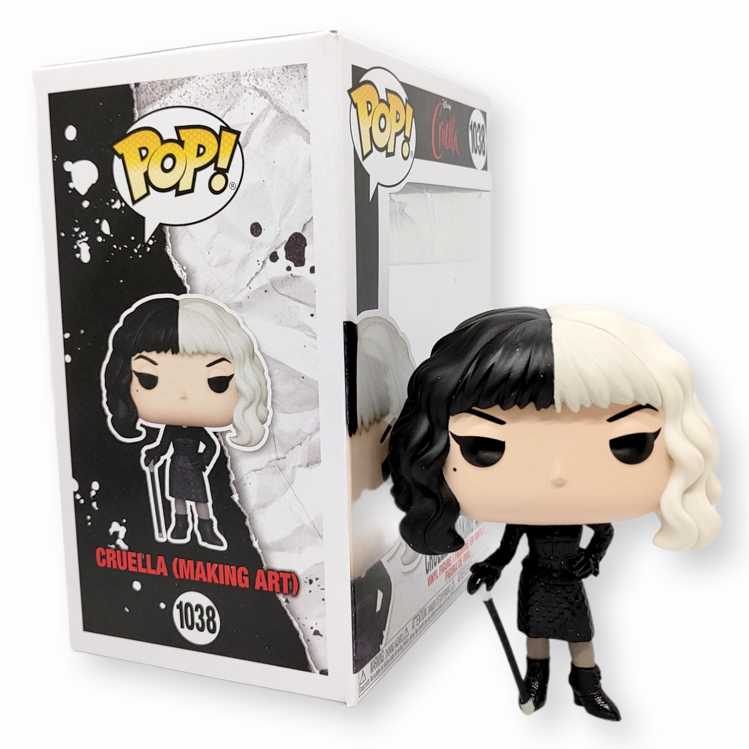 FUNKO POP <黑白魔后>Cruella(Making Art)-No.1038