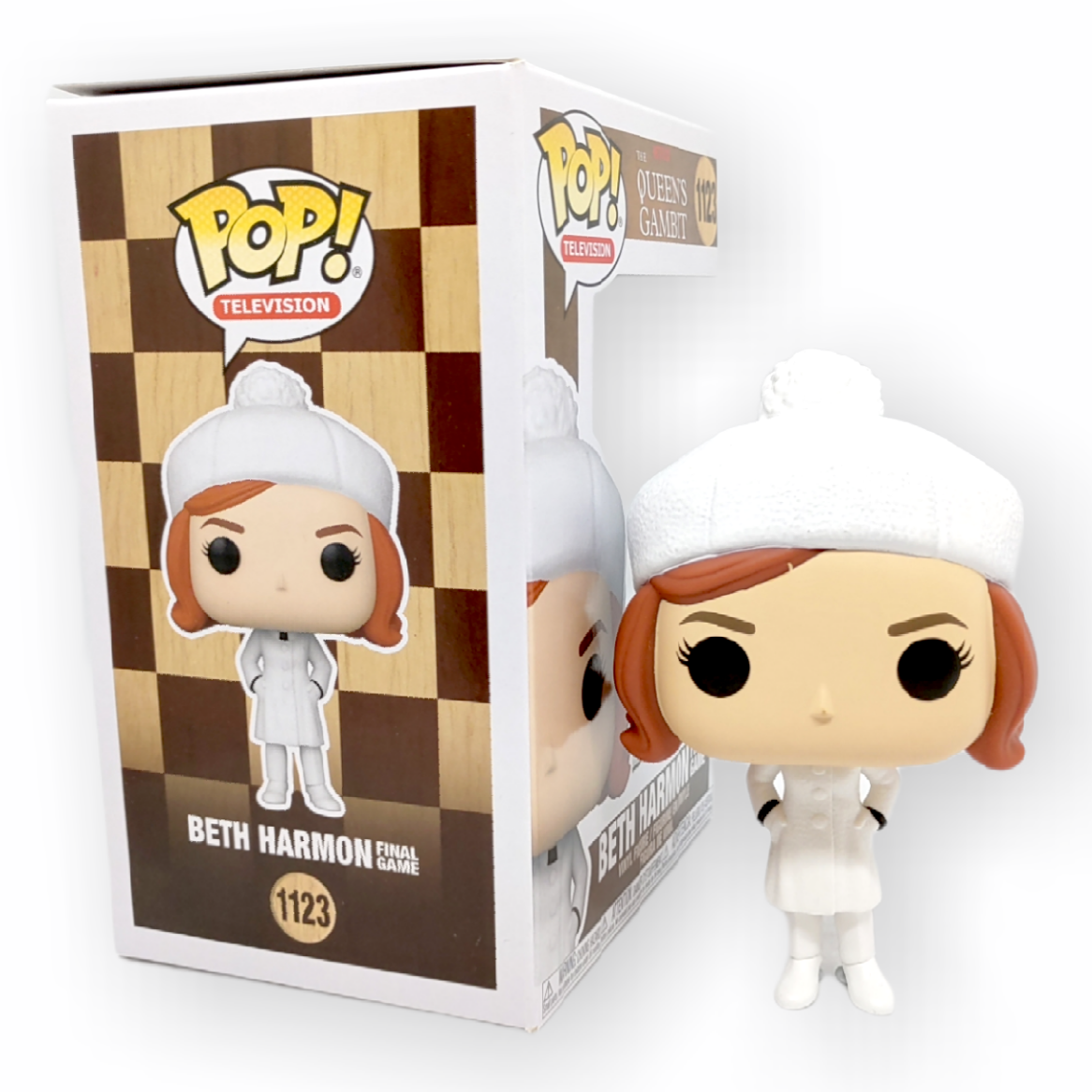 FUNKO POP<后翼棄兵>貝絲·哈蒙(白衫) -No.1123