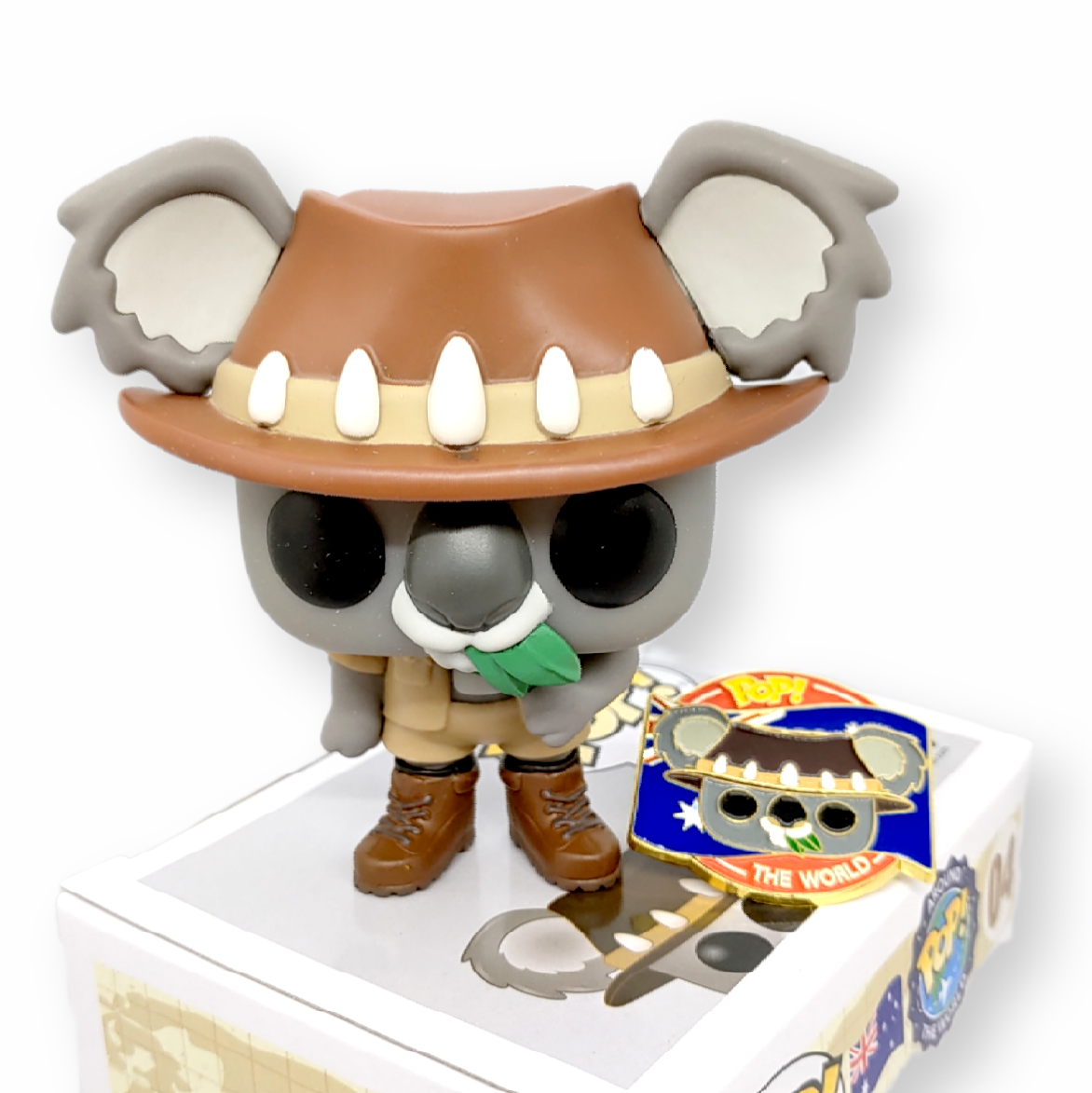 FUNKO POP<Around the World> OZZY樹熊+襟章-NO.04