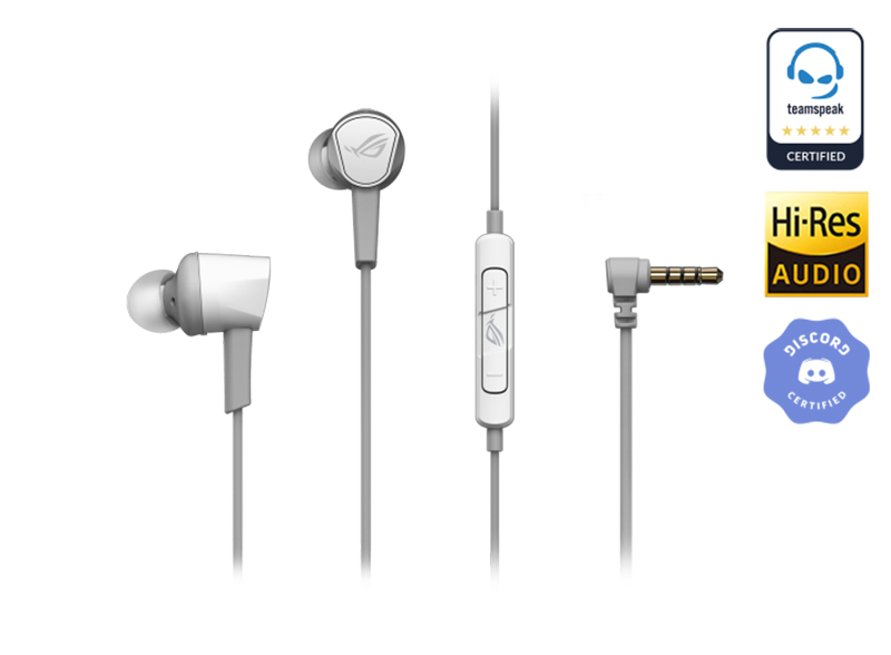 米特3C數位–華碩 ROG Cetra II Core 月光版入耳式電競耳機/耳麥/90YH0360-B2UA00