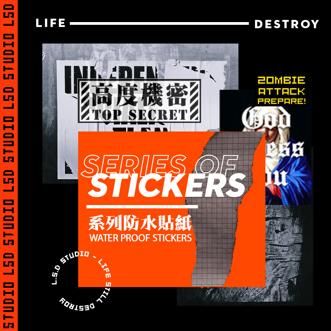 貼紙,潮流貼紙,防水貼紙,車貼,行李箱貼紙