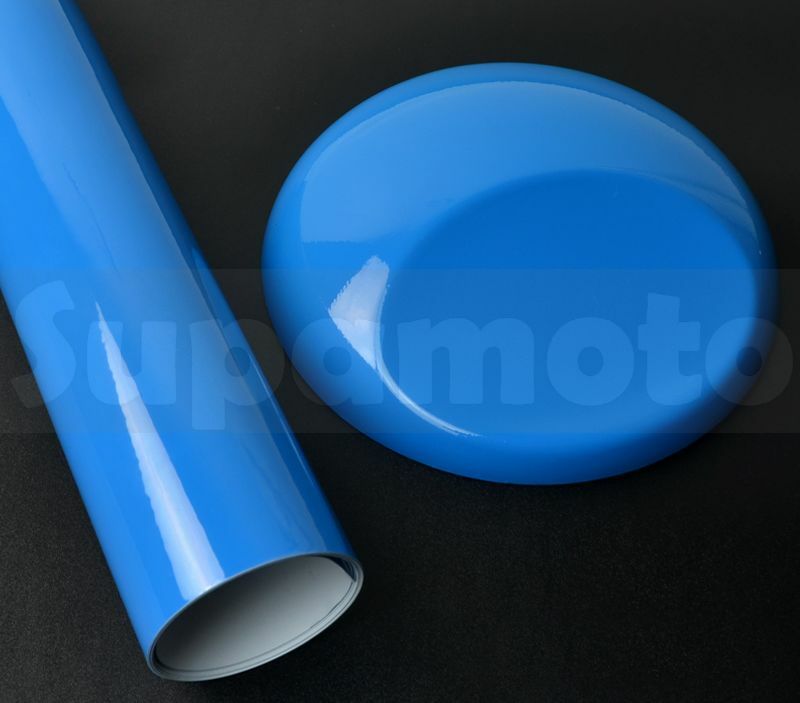 -Supamoto- 藍 高亮 貼膜 淺藍 土耳其藍 改色膜 變色 海拉 高亮膜 卡夢 JDM 電鍍 烤