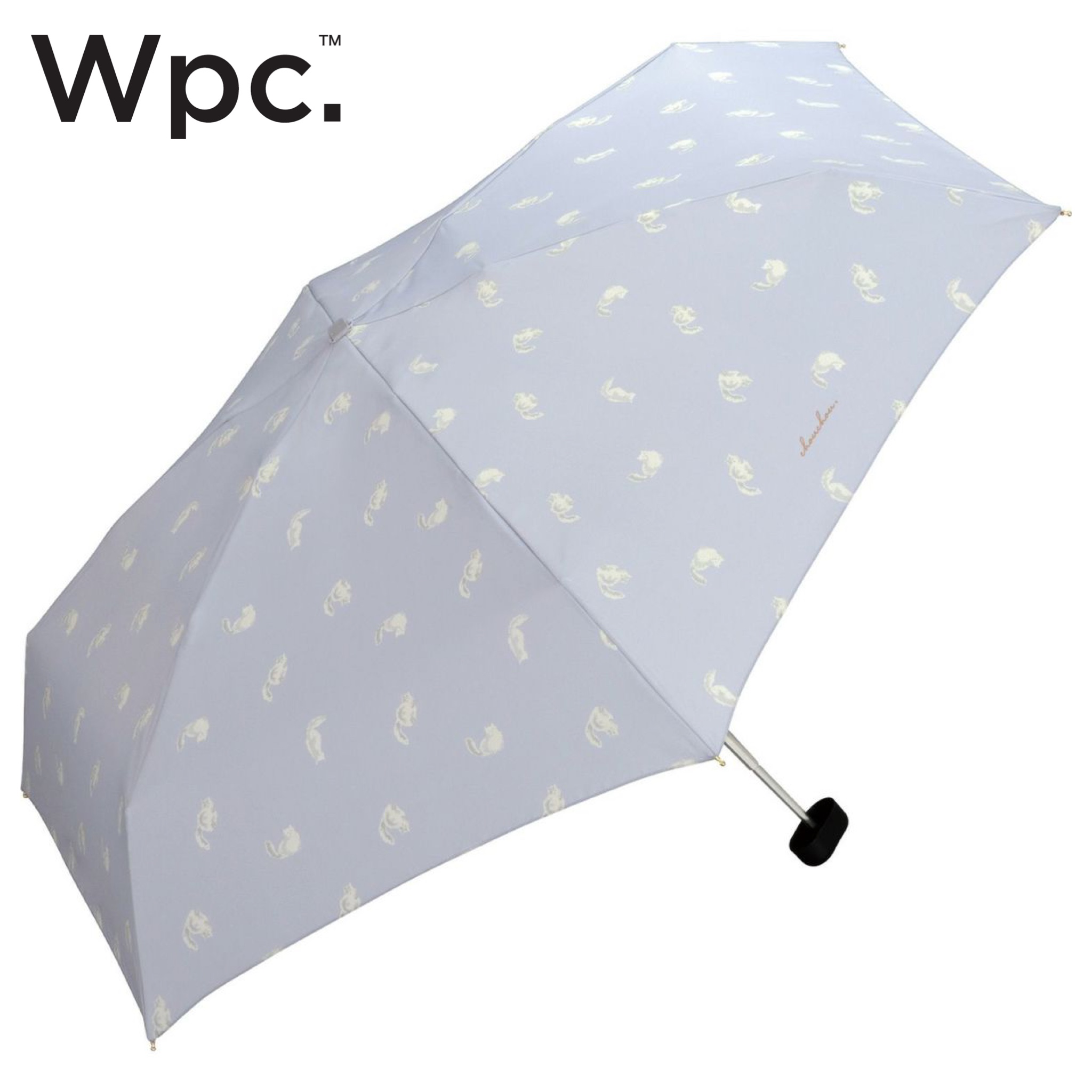 💥W.P.C. 雨傘系列】Wpc. 貓貓圖案簡約可愛迷你短雨傘折疊傘縮骨遮粉 