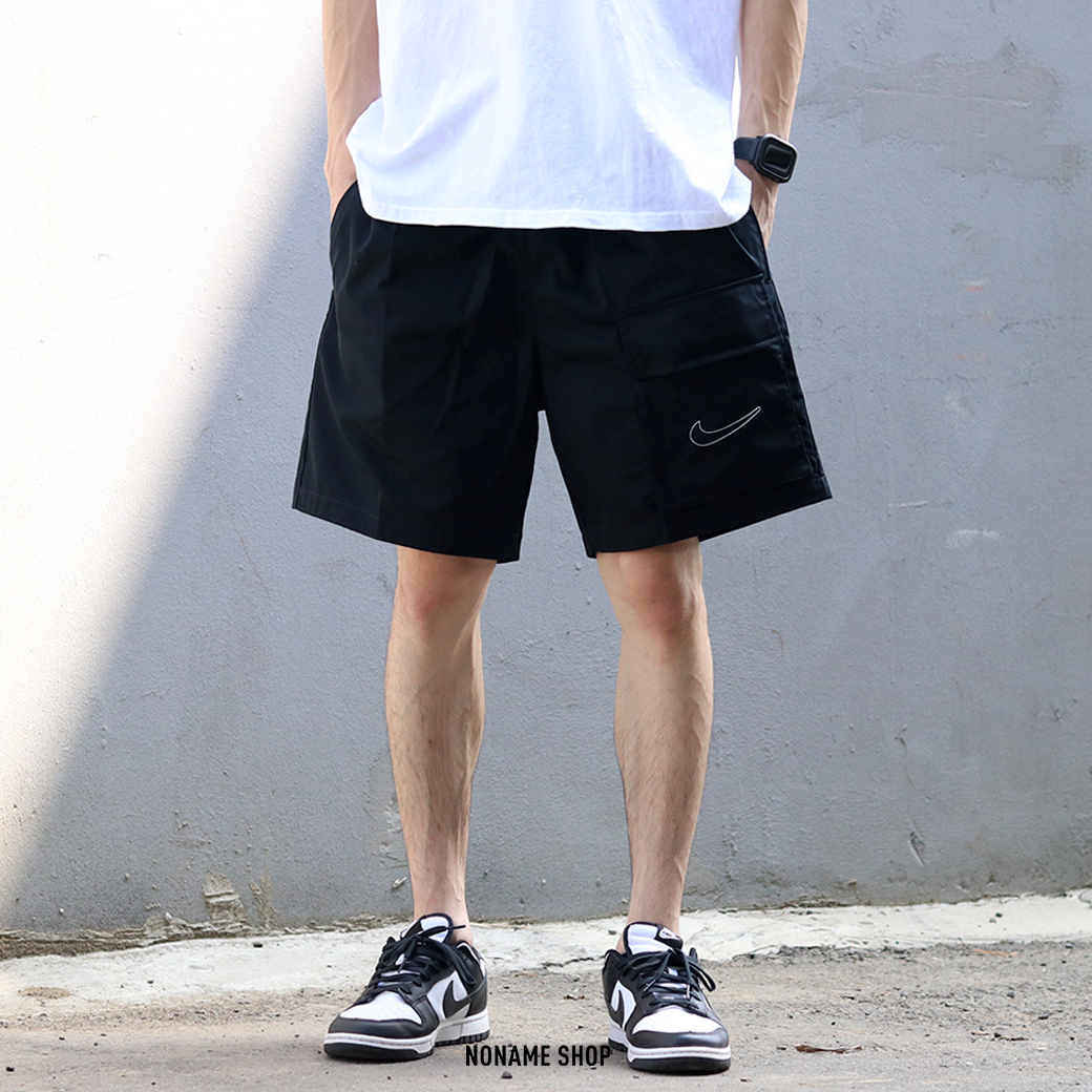 🔥價格失守🔥 NIKE NSW 空心 大勾 描邊 大口袋 工裝 短褲