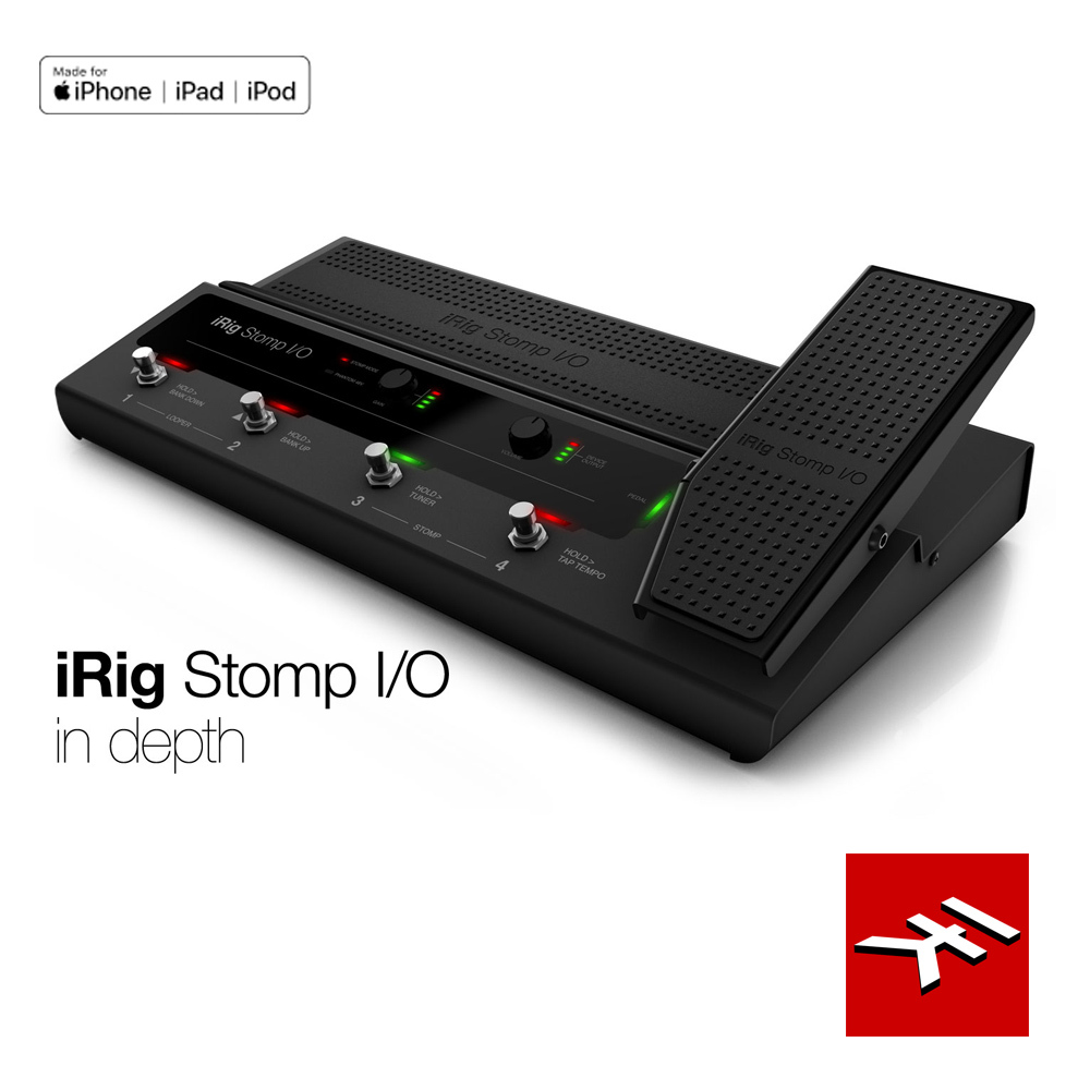 【美品】IK Multimedia iRig Stomp I/O IK Multimedia iRig Stomp I/O｜ミュージックランドKEY
