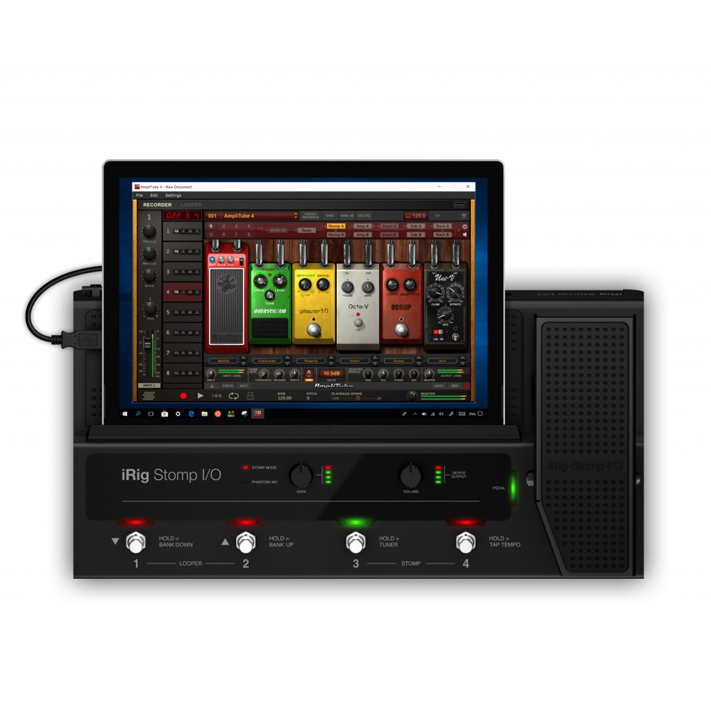IK Multimedia IK Multimedia iRig STOMP I/O USB 效果踏板控制 / 吉他介面 第 6 張圖片｜三峽吉他 / Bass