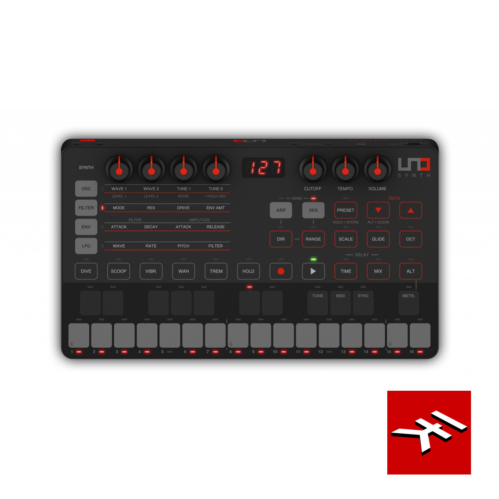 IK Multimedia IK Multimedia UNO Synth 模擬合成器｜旗艦級綜合音色控製 — 三峽鍵盤 / 鋼琴｜YA! 玩音樂