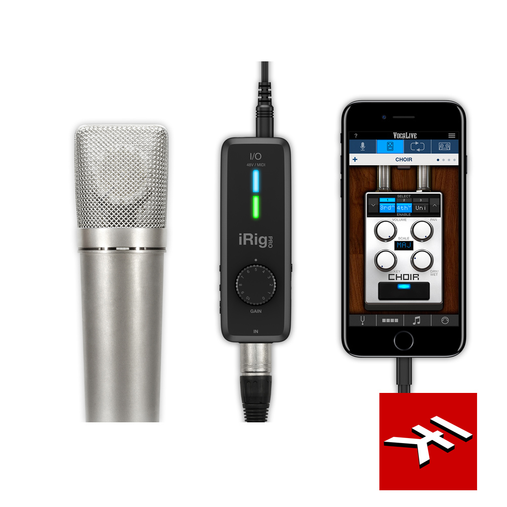 IK Multimedia IK Multimedia iRig PRO I/O錄音介面｜隨插即用全新口袋型錄音介面 — 三峽錄音 / 音響｜YA! 玩音樂