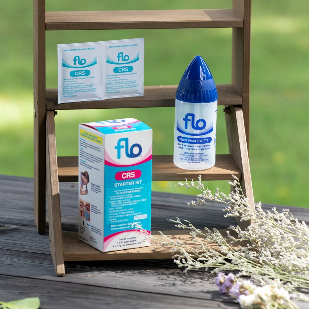 flo CRS 鼻竇不適沖洗初用裝