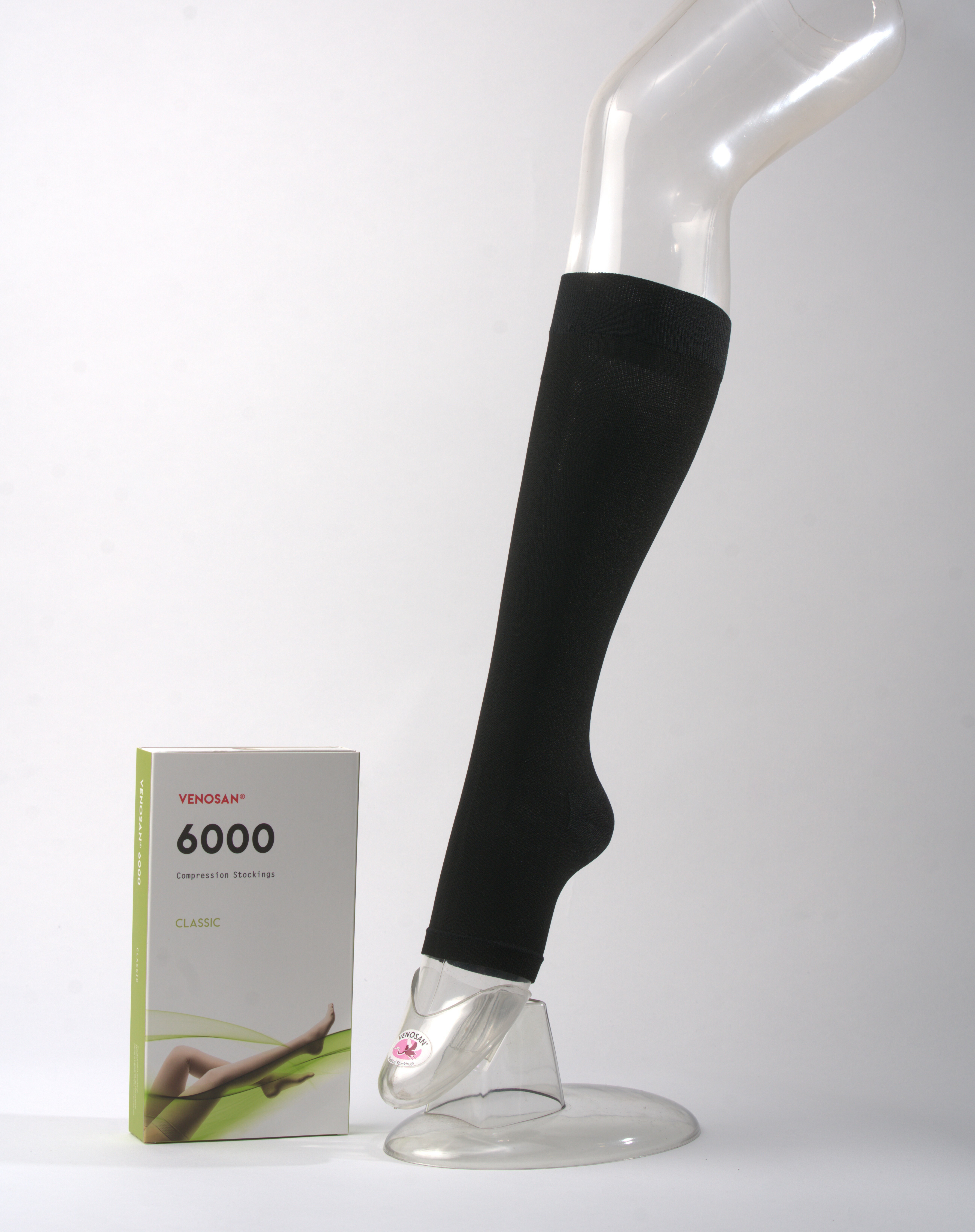 VENOSAN® 6000 系列 醫療用漸進式壓力襪 AD ( 三個骨, 至膝下)