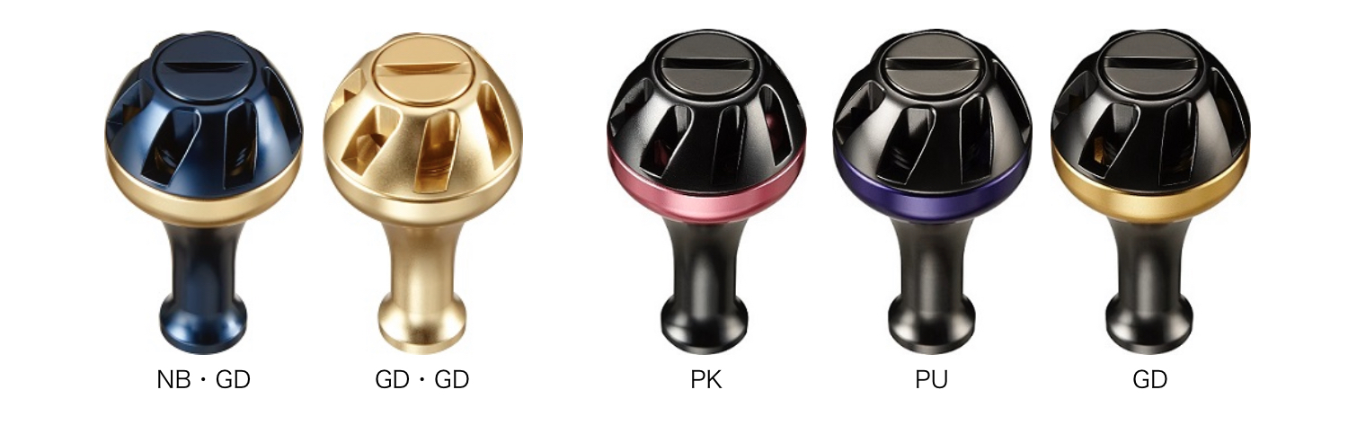 DAIWA SLP WORKS ALUMINIUM ROUND KNOB S