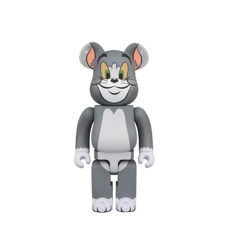 BE@RBRICK TOM 1000% (湯姆貓傑利鼠) 湯姆貓 灰色