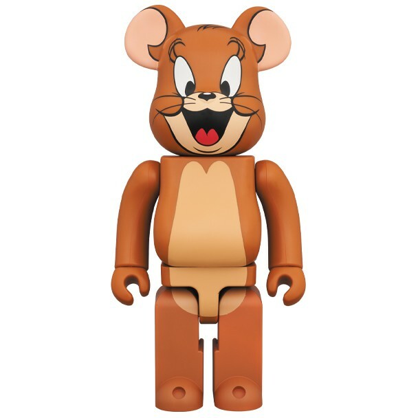 BE@RBRICK JERRY 1000% (湯姆貓傑利鼠) 傑利鼠 棕色