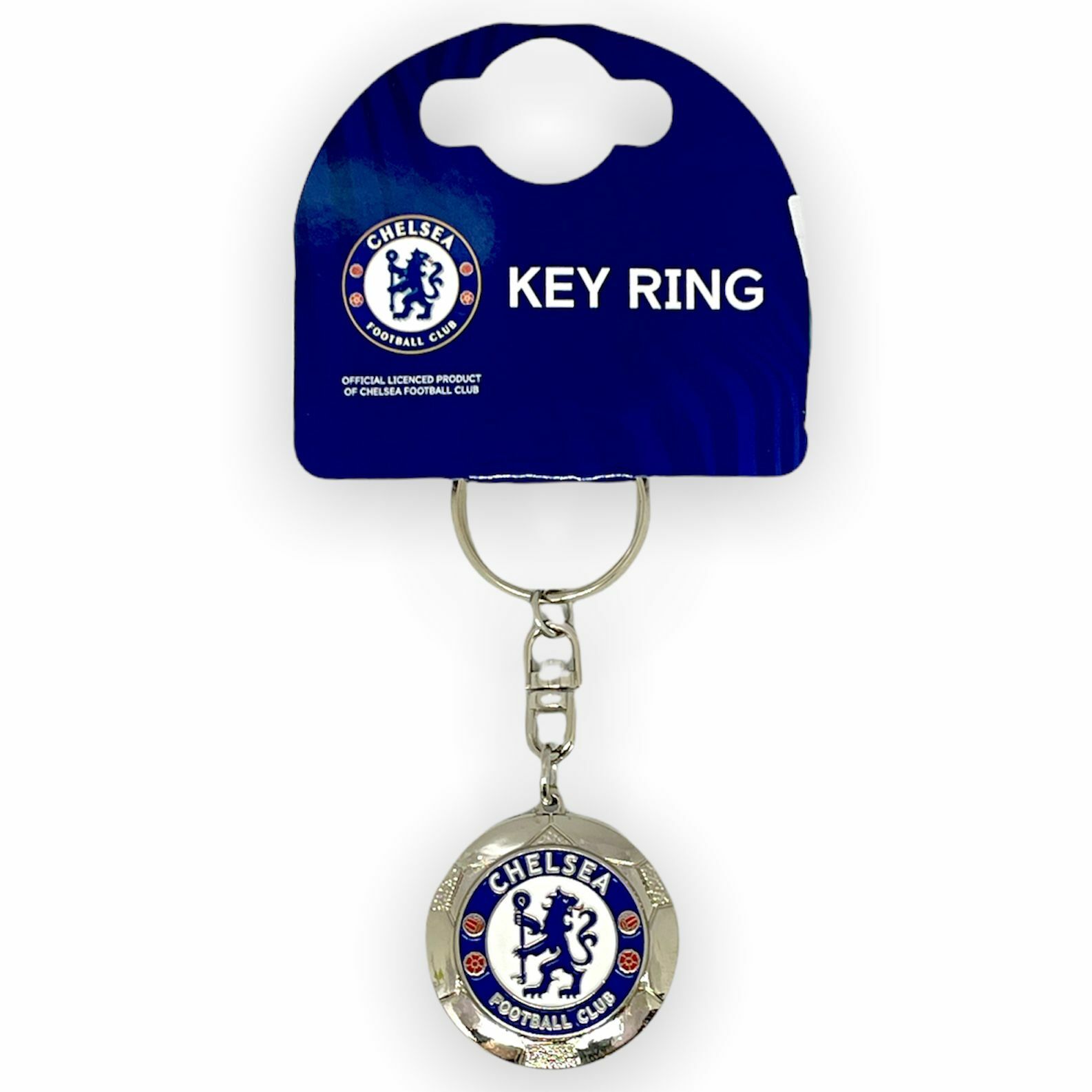 車路士金屬足球鎖匙扣