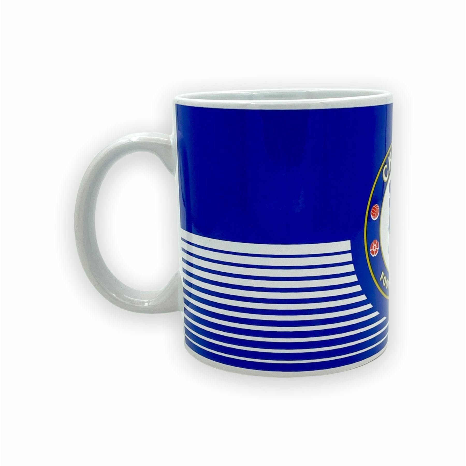 車路士藍色圓紋會徽水杯