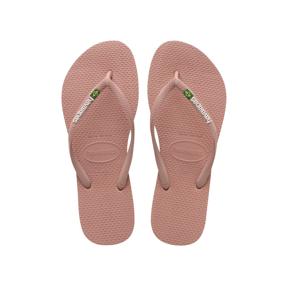 Havaianas Top Flip Flops 人字拖 海灘鞋 巴西 國旗 番紅花 男女款 4140713-3544U [EW]