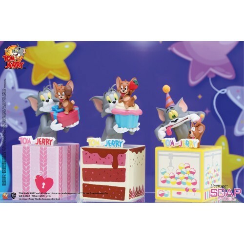 Soap Studio《貓和老鼠》 驚喜 情人節 派對 生日 人偶