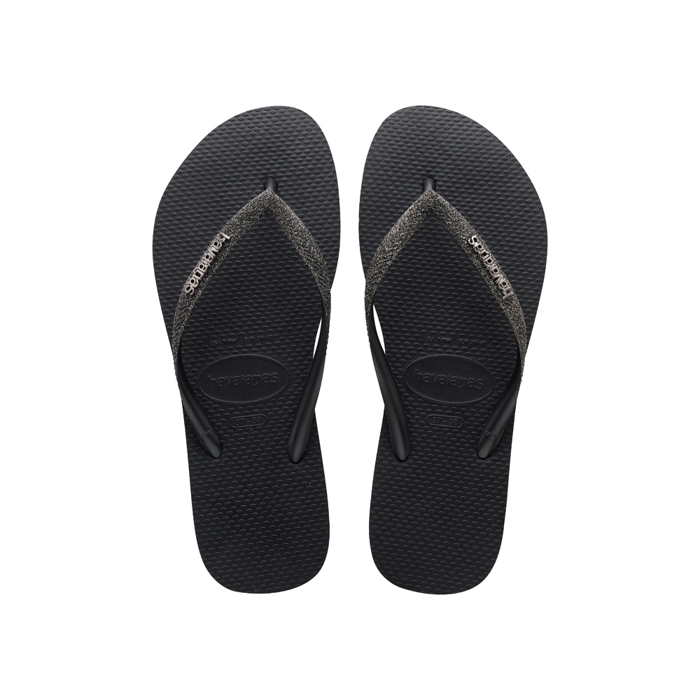 Havaianas Top Flip Flops 人字拖 海灘鞋 涼鞋 巴西 黑金 女款 4146118-2191W [EW]