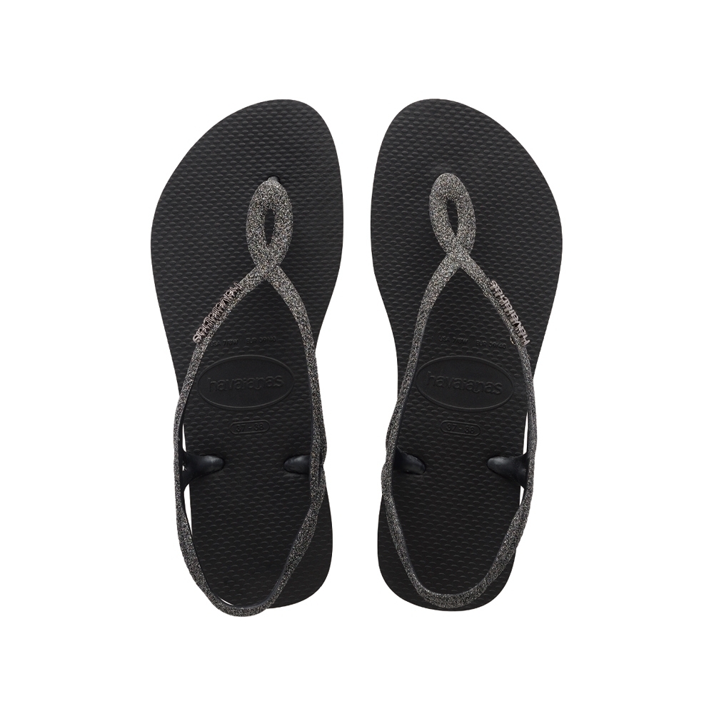Havaianas Top Flip Flops 人拖鞋  涼鞋 巴西  黑灰 女款 4146130-4057W [EW]