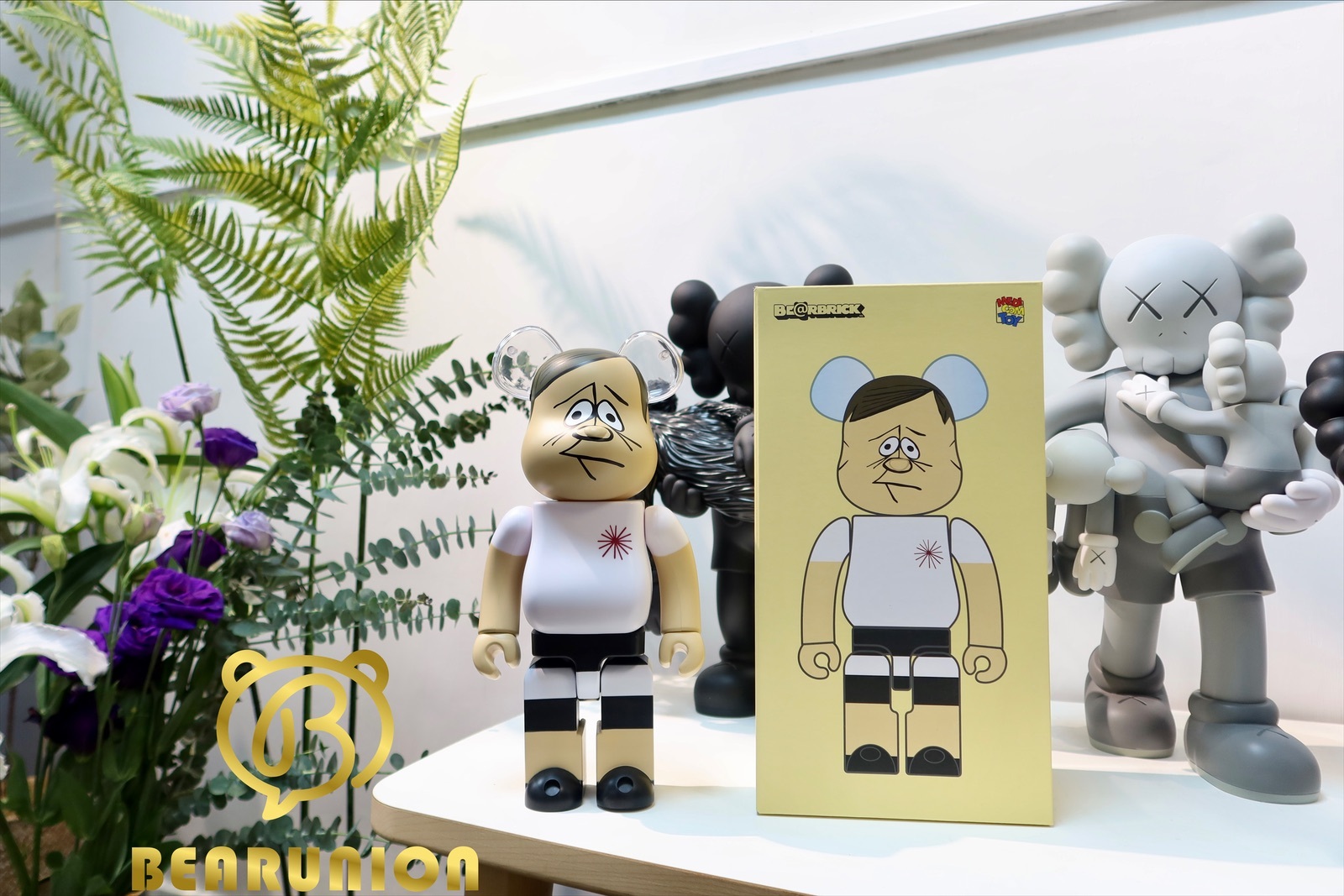 🥇現貨🥇Bearbrick 400% 藝術家三井佑介