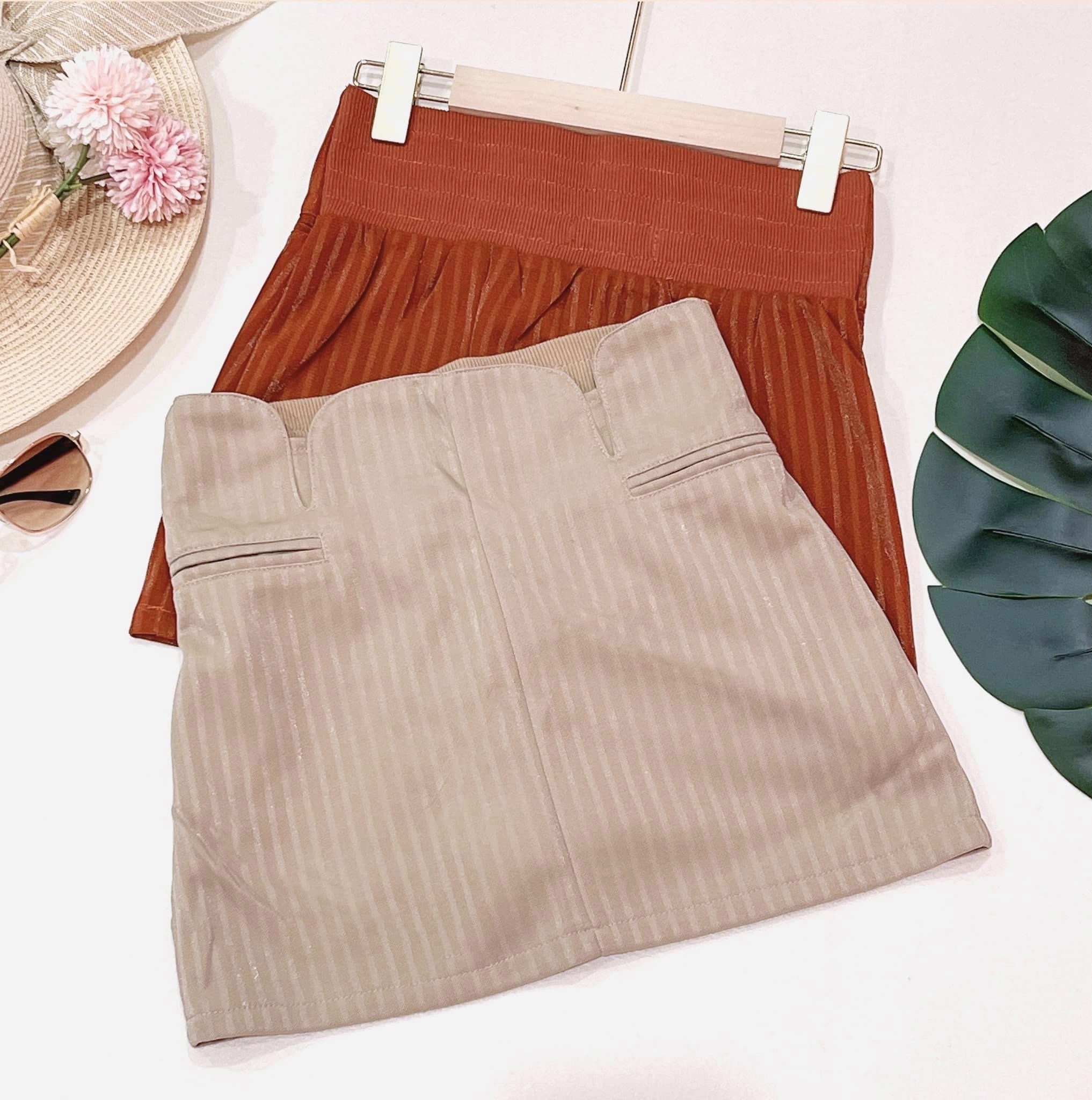 D9641 -  High Waist Hip Skirt