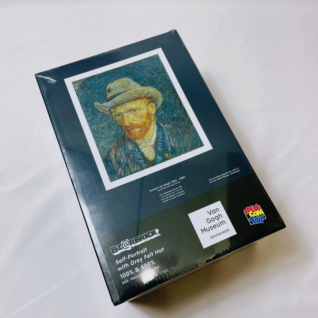 BE@RBRICK 梵谷 自畫像 VAN GOGH 100% & 400% 梵谷美術館限定 限量款