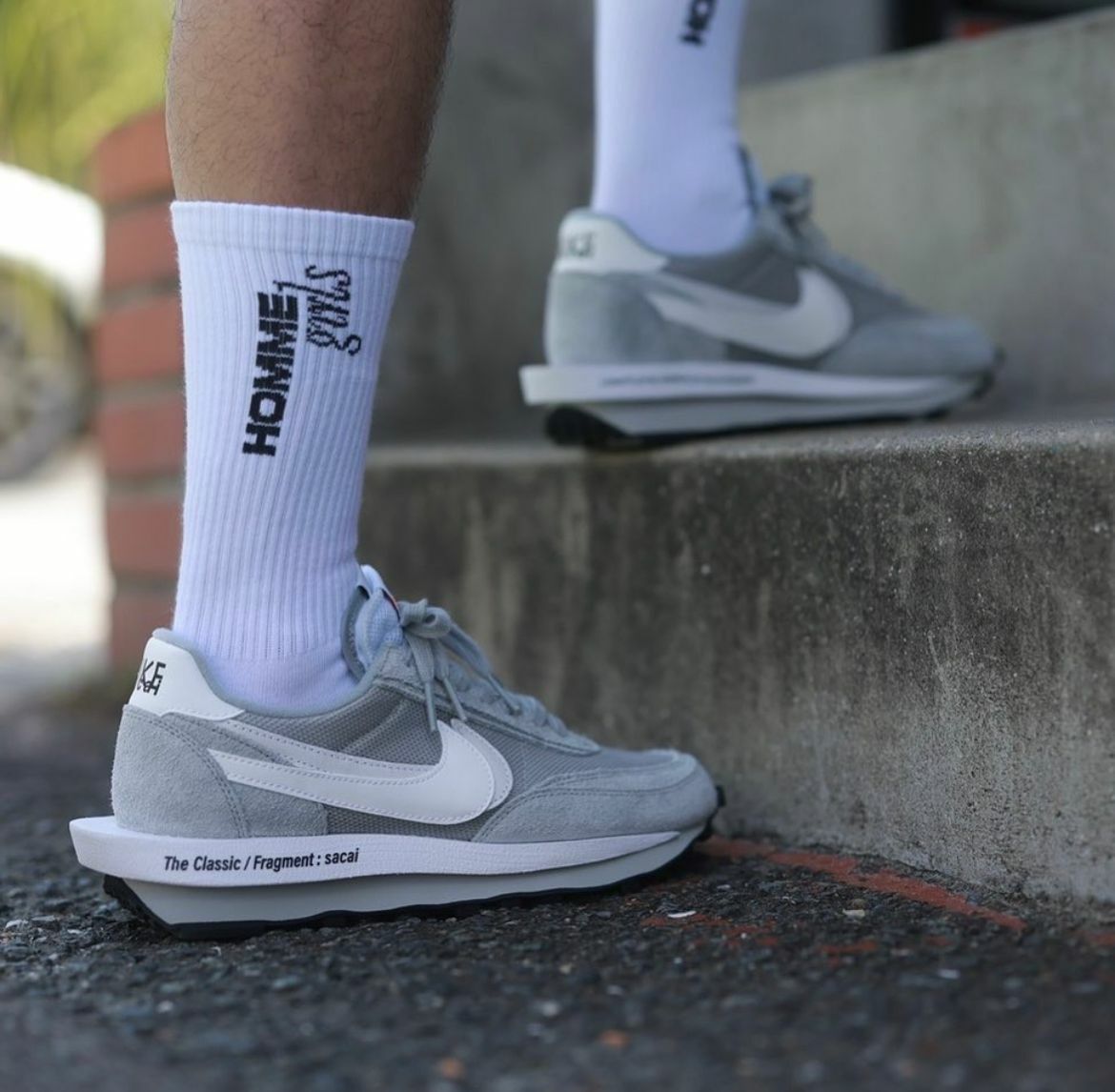 {現貨} Fragment design x Sacai x Nike LDwaffle "Grey"