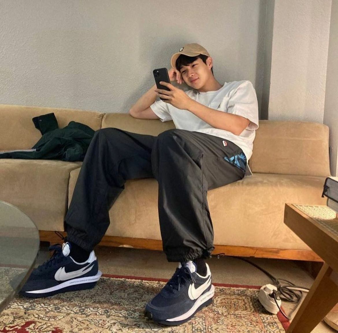 {現貨} Fragment design x Sacai x Nike LDwaffle "Navy"