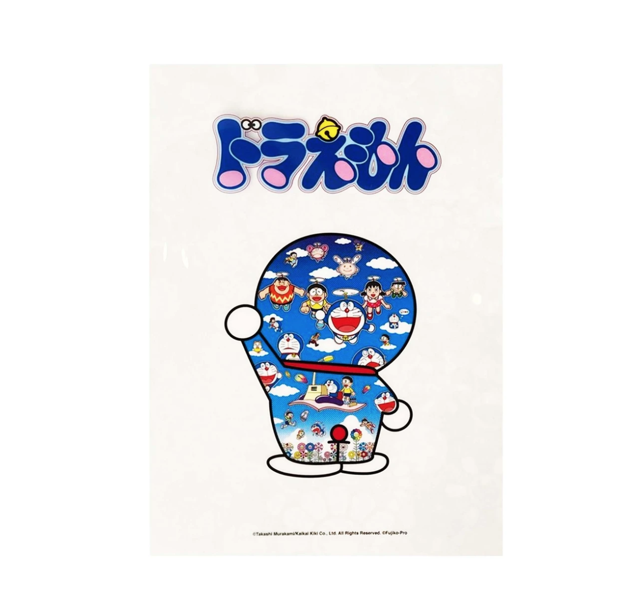 DORAEMON×TAKASHI MURAKAMI Clear file 村上隆 a$