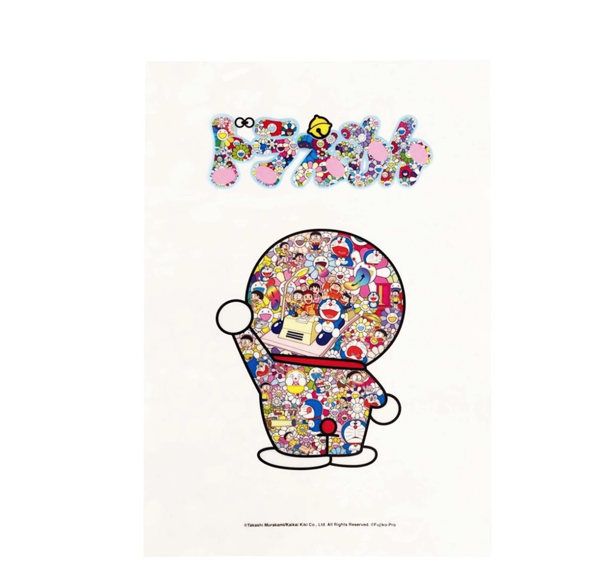 DORAEMON×TAKASHI MURAKAMI Clear file 村上隆 a$
