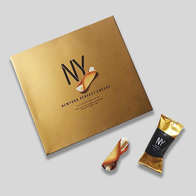 【現貨】New York Perfect Cheese｜芝士脆餅 5入（外盒受損）