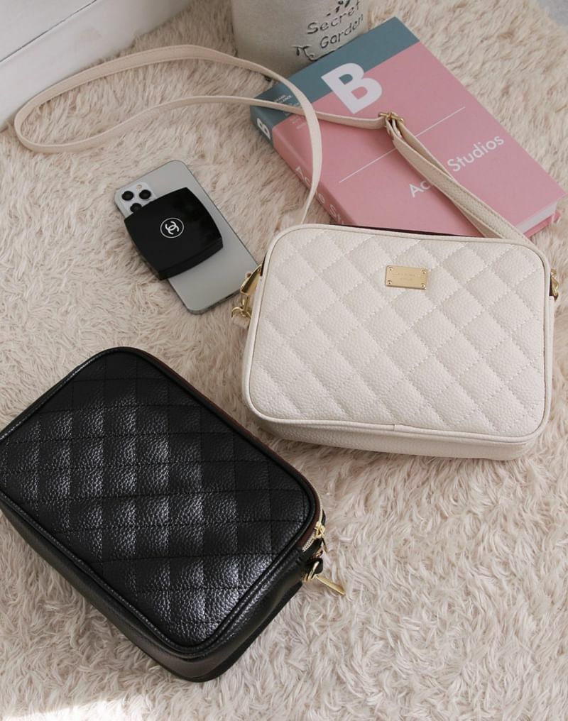預購 正韓包 多夾層 菱格拉鍊包