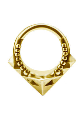 SS316L HINGED TRIBAL CLICKER
